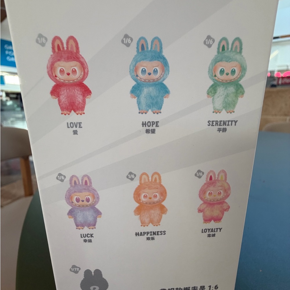 Colorful Bunny Figurine Set